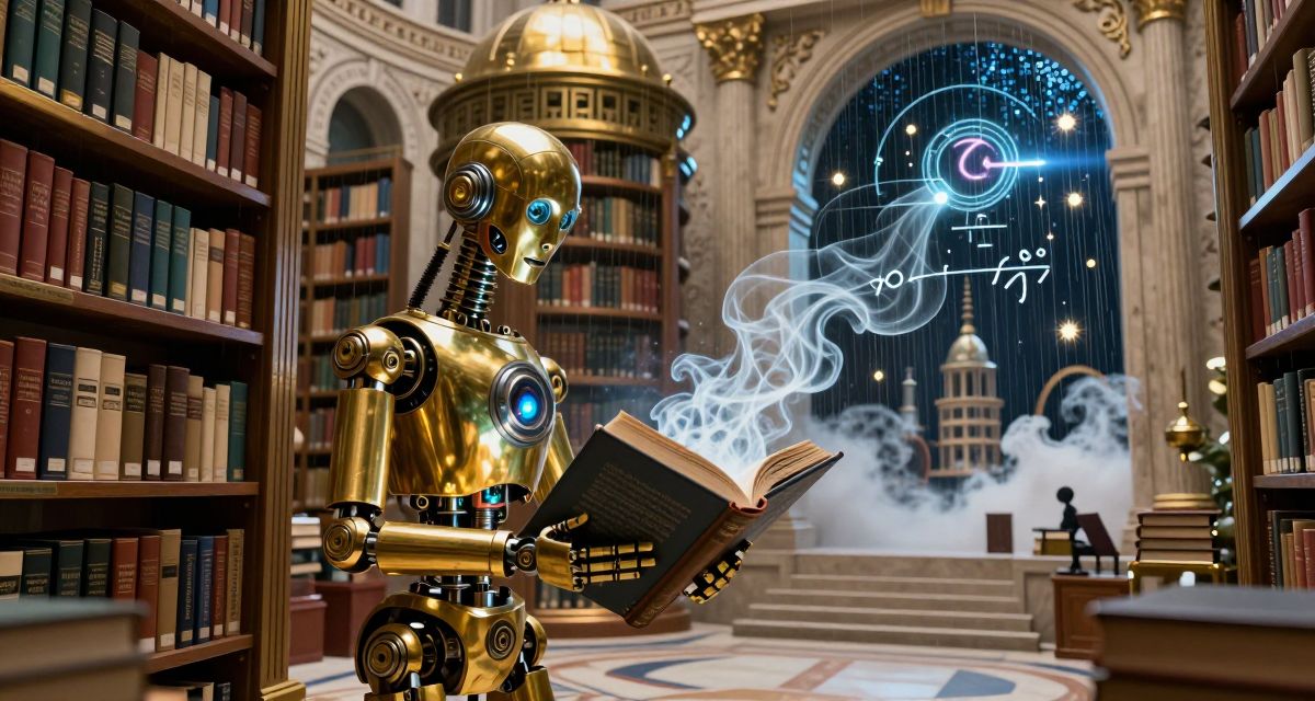 The Clockwork Librarian of Alexandria