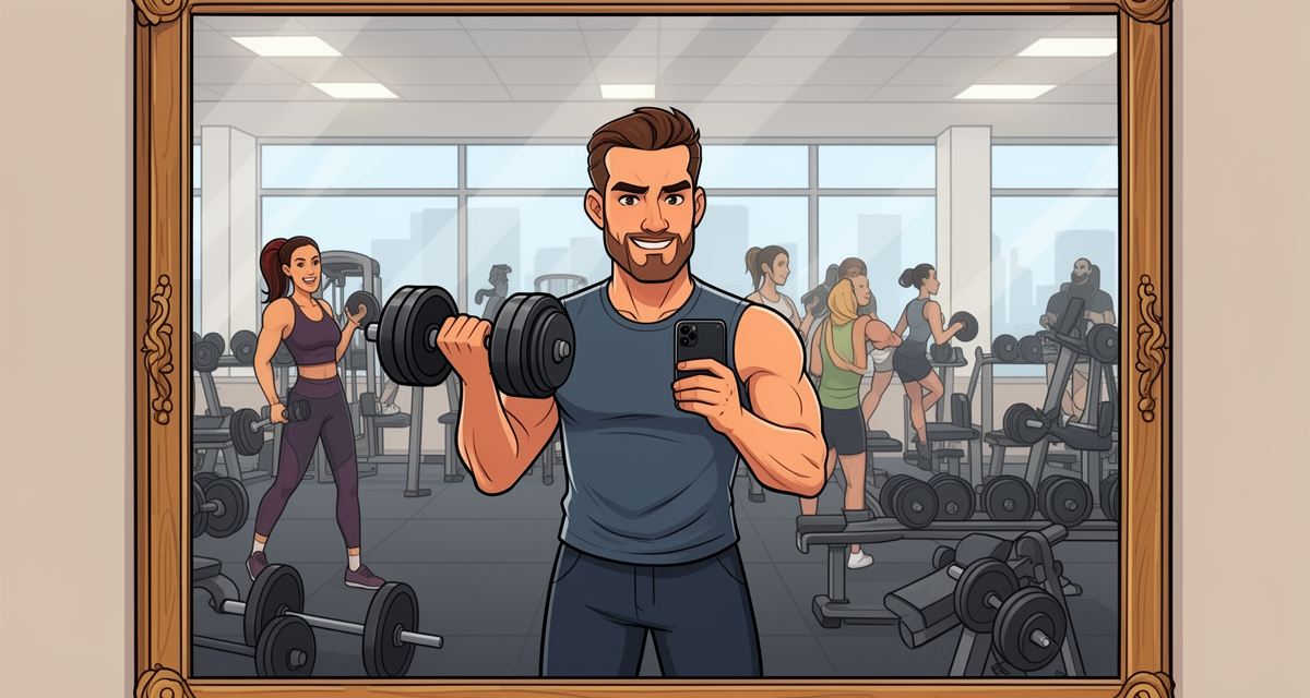 The Gym Mirror Narcissist
