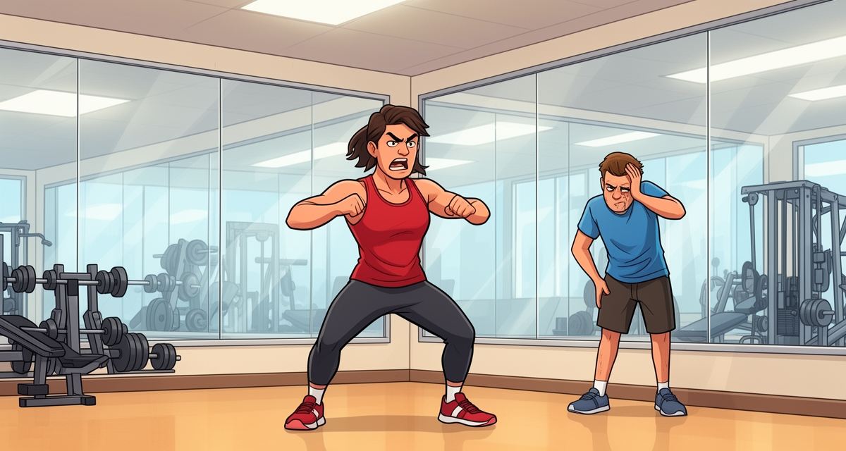 The Gym Mirror Obsession
